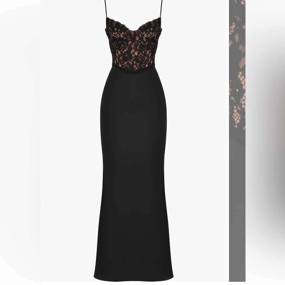 House of CB Cara Corset Illusion Lace Dress